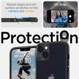 Spigen Ultra Hybrid iPhone 14 Plus Case - Matte sort