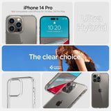 Spigen Ultra Hybrid iPhone 14 Pro Case - klar