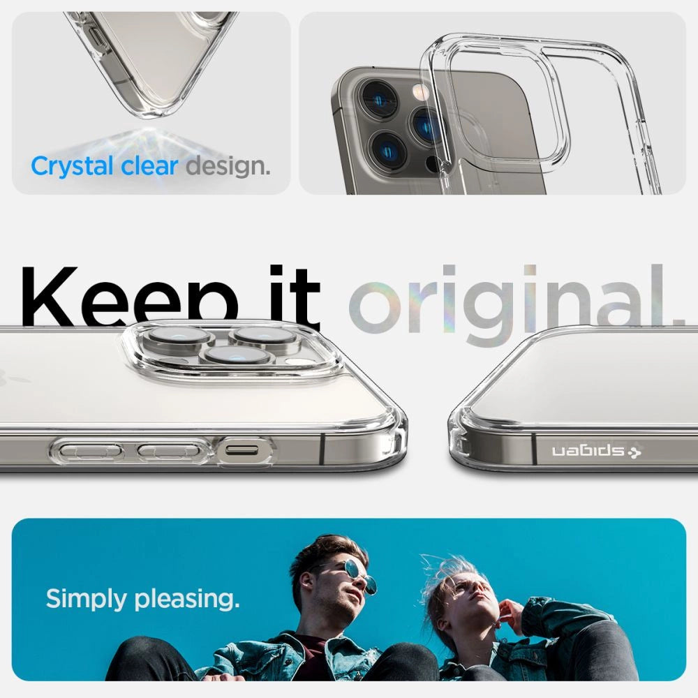 Spigen Ultra Hybrid iPhone 14 Pro Case - klar