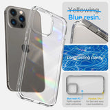 Spigen Ultra Hybrid iPhone 14 Pro Case - Mat klar