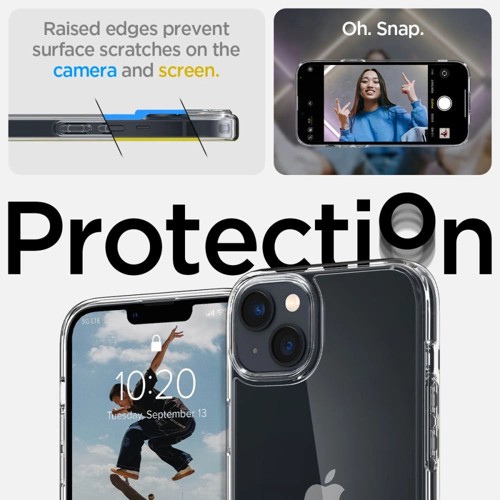 Spigen Ultra Hybrid iPhone 14 Case - klar