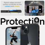 Spigen Ultra Hybrid iPhone 14 Case - Matte sort