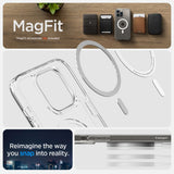 Spigen Ultra Hybrid Mag Case med MagSafe til iPhone 14 Pro - Clear/White