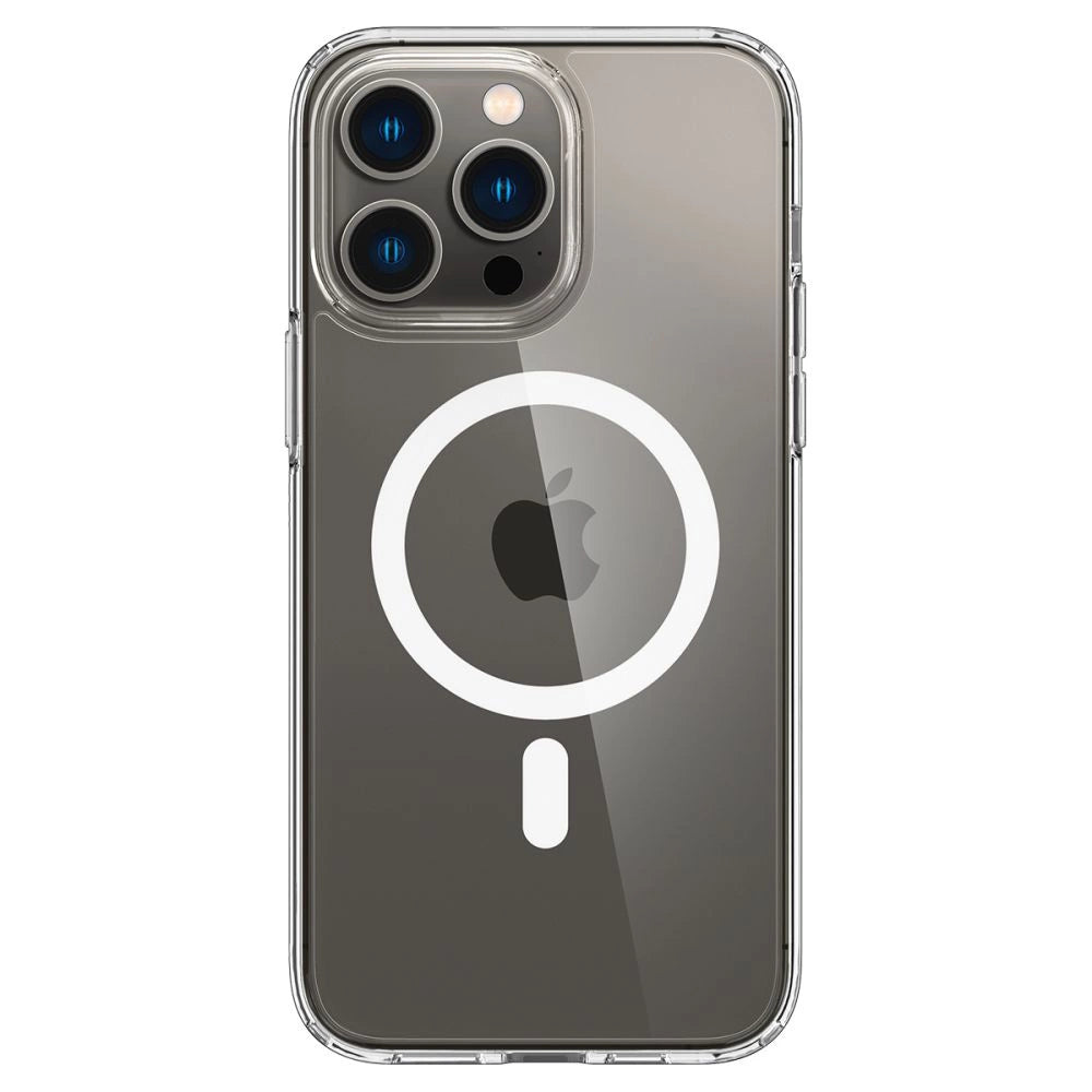 Spigen Ultra Hybrid Mag Case med MagSafe til iPhone 14 Pro Max - Clear/White