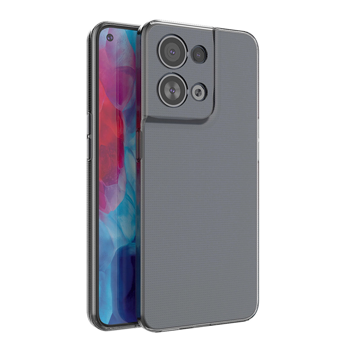 Ultra Clear 0,5 mm kuffert til Oppo Reno 8