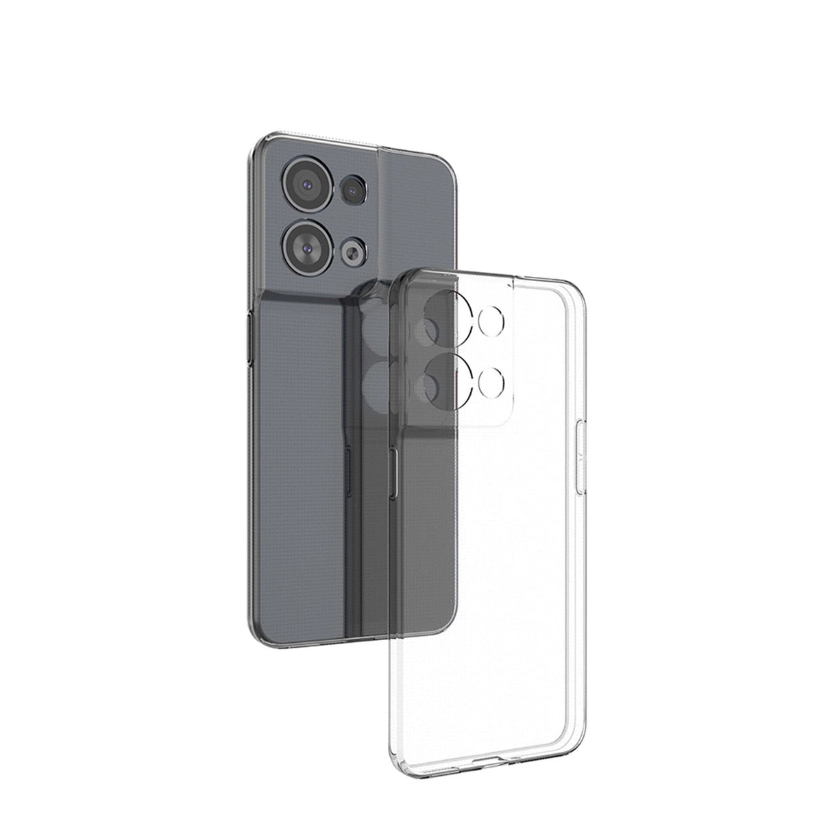 Ultra Clear 0,5 mm kuffert til Oppo Reno 8