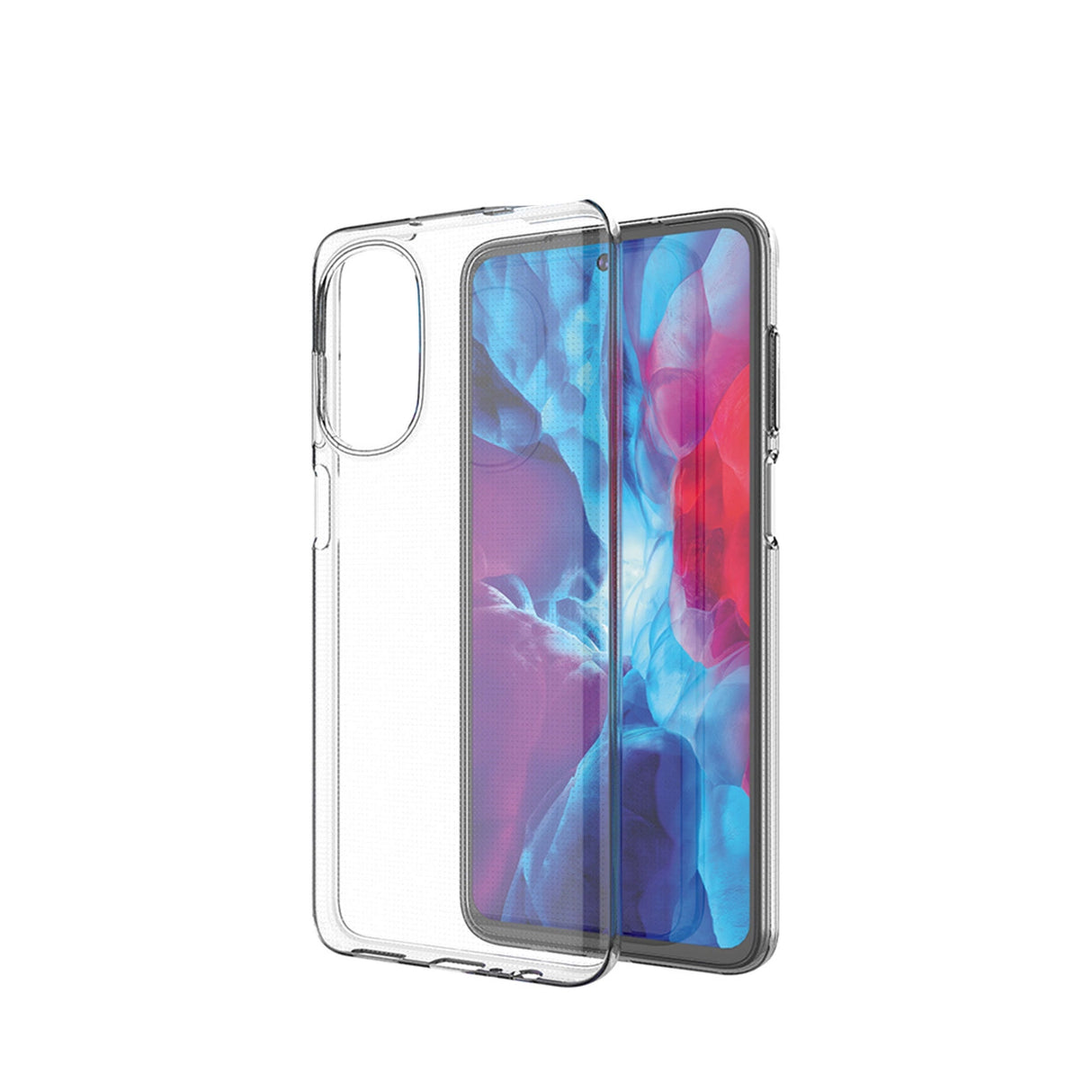 Ultra Clear 0,5 mm æske til Motorola Moto G82 5G / Moto G52 tynd omslag gennemsigtig