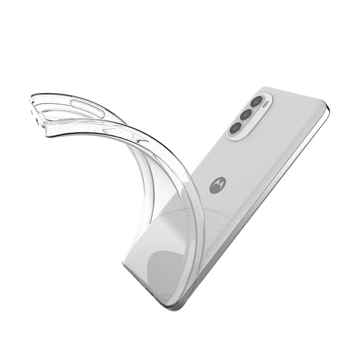 Ultra Clear 0,5 mm æske til Motorola Moto G82 5G / Moto G52 tynd omslag gennemsigtig