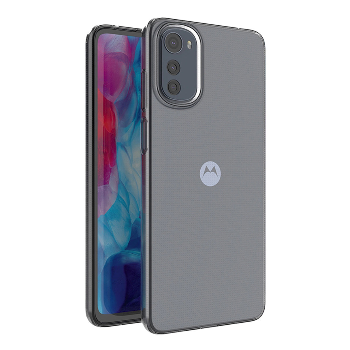 Ultra Clear 0,5 mm æske til Motorola Moto E32 tynd omslag gennemsigtig