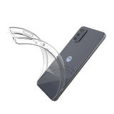 Ultra Clear 0,5 mm æske til Motorola Moto E32 tynd omslag gennemsigtig