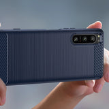 Thunder Case Xiaomi Poco M4 5G silikone rustningskasse sort
