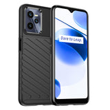 Thunder Case til Realme C35 silikone rustning case sort