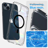 Spigen Ultra Hybrid Mag Case med MagSafe til iPhone 14 Plus - klar sort