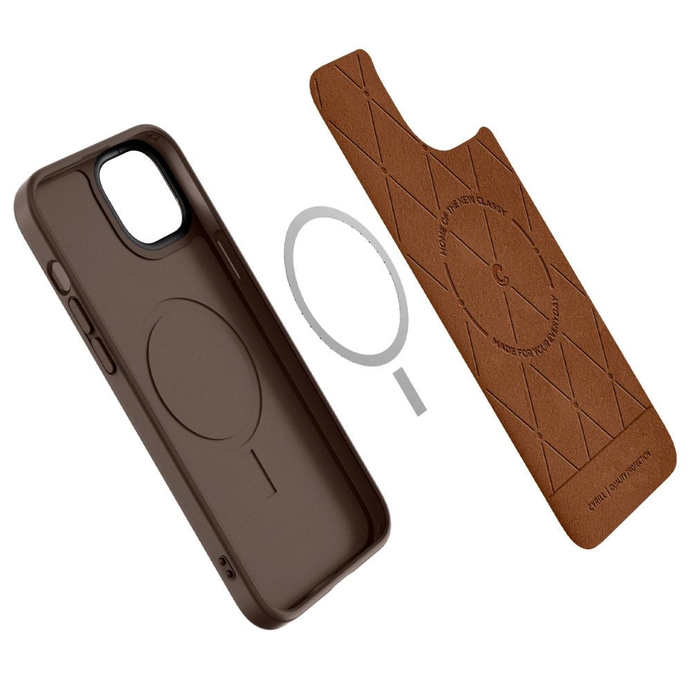 Spigen Cyrill Kajuk Mag Case med MagSafe til iPhone 14 Plus - Brunt