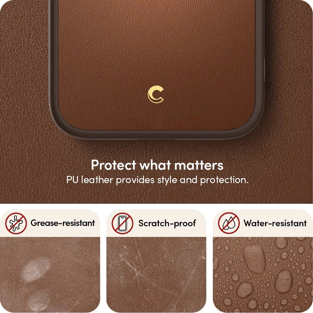 Spigen Cyrill Kajuk Mag Case med MagSafe til iPhone 14 Plus - Brunt