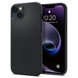 Spigen Silicone Fit Mag Case med MagSafe til iPhone 14 Plus - sort