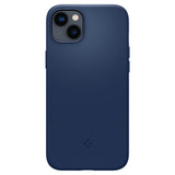 Spigen Silicone Fit Mag Case med MagSafe til iPhone 14 Plus - Blå