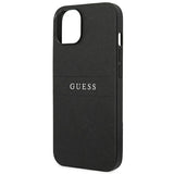 Guess GUHCP14MPSASBBK iPhone 14 Plus 6,7" sort Saffiano Strap