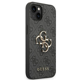 Guess GUHCP14S4GMGGR iPhone 14 6,1" szary/grå hardcase 4G Big Metal Logo