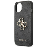 Guess GUHCP14S4GMGGR iPhone 14 6,1" szary/grå hardcase 4G Big Metal Logo