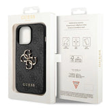 Guess GUHCP14L4GMGGR iPhone 14 Pro 6,1" szary/grå hardcase 4G Big Metal Logo