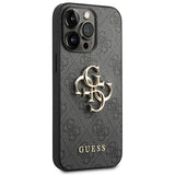 Guess GUHCP14X4GMGGR iPhone 14 Pro Max 6,7" szary/grå hardcase 4G Big Metal Logo