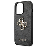 Guess GUHCP14X4GMGGR iPhone 14 Pro Max 6,7" szary/grå hardcase 4G Big Metal Logo
