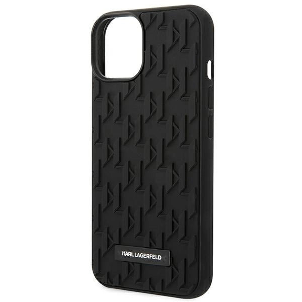 Karl Lagerfeld KLHCP14MRUPKLPK iPhone 14 Plus 6,7" hårdkasse sort 3D-monogram
