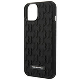 Karl Lagerfeld KLHCP14MRUPKLPK iPhone 14 Plus 6,7" hårdkasse sort 3D-monogram