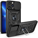 Hybrid Armor Camshield-hylster til iPhone 13 Pro Max
