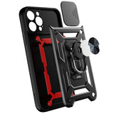 Hybrid Armor Camshield-hylster til iPhone 13 Pro Max