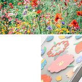Ringke Fusion Design Armored Sleeve Cover med Gel Frame til iPhone 14 Plus gennemsigtig (Floral) (FD637E31)