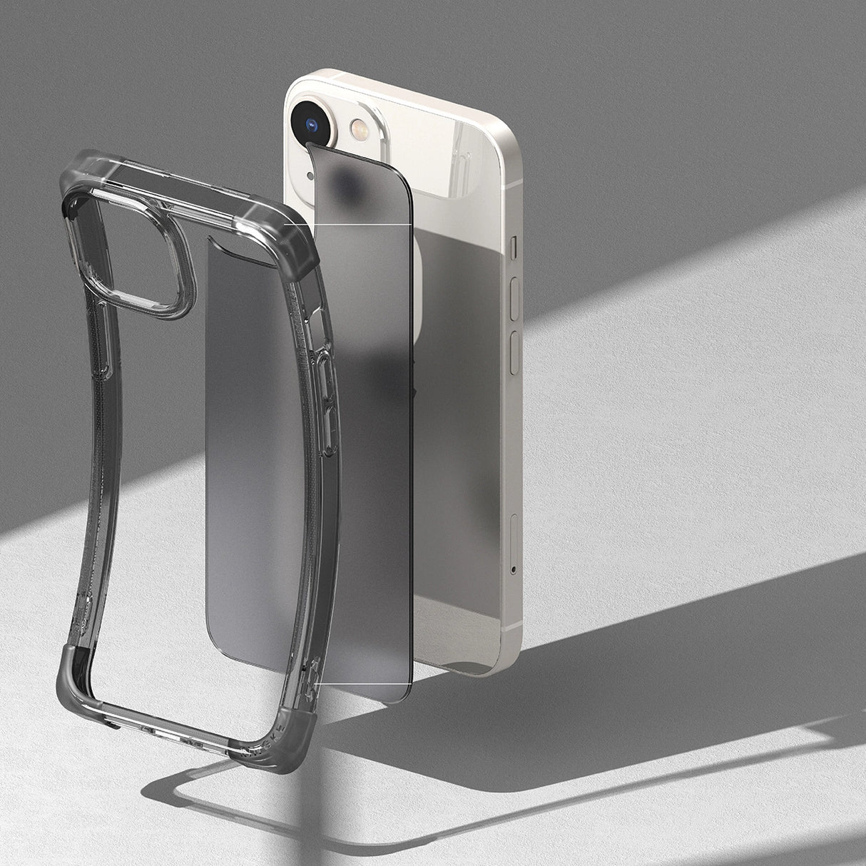 Ringke Fusion Bumper Case til iPhone 14 Plus grå