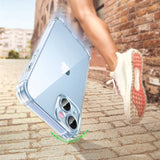 Ugreen Gel Bright Cushion beskyttelsesfoder til iPhone 14 Plus Transparent (LP602)