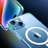 Ugreen LP642 Classy Clear Magnetisk beskyttelsesfoder Magnetisk gelfoder til iPhone 14 Plus gennemsigtig (MagSafe kompatibel) (90935)
