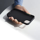 Ugreen LP626 Silky Silicone Protective Case Rubber Flexible Silicone Phone Case til iPhone 14 Plus Sort (90920)