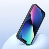 Ugreen LP626 Silky Silicone Protective Case Rubber Flexible Silicone Phone Case til iPhone 14 Plus Sort (90920)