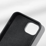 Ugreen LP626 Silky Silicone Protective Case Rubber Flexible Silicone Phone Case til iPhone 14 Plus Sort (90920)
