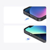 Ugreen LP626 Silky Silicone Protective Case Rubber Flexible Silicone Phone Case til iPhone 14 Plus Sort (90920)