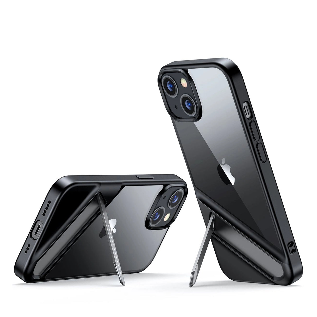 Ugreen LP633 Kickstand Protective Case Hard Cover med Gel Frame og Indbygget Stativ til iPhone 14 (90924)