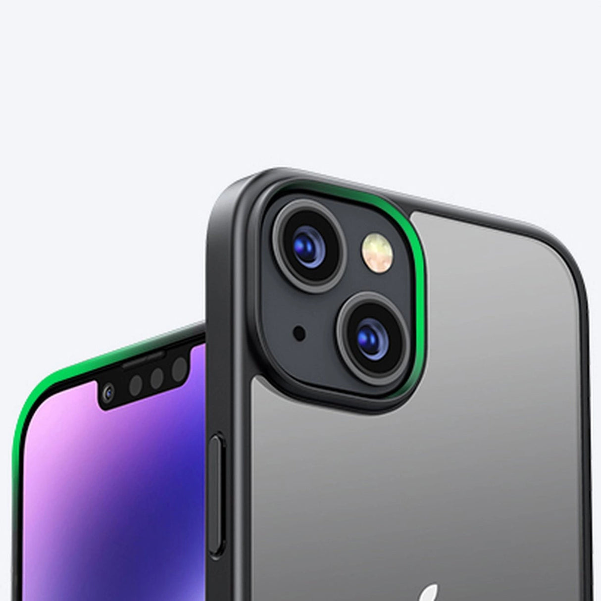Ugreen LP633 Kickstand Protective Case Hard Cover med Gel Frame og Indbygget Stativ til iPhone 14 (90924)