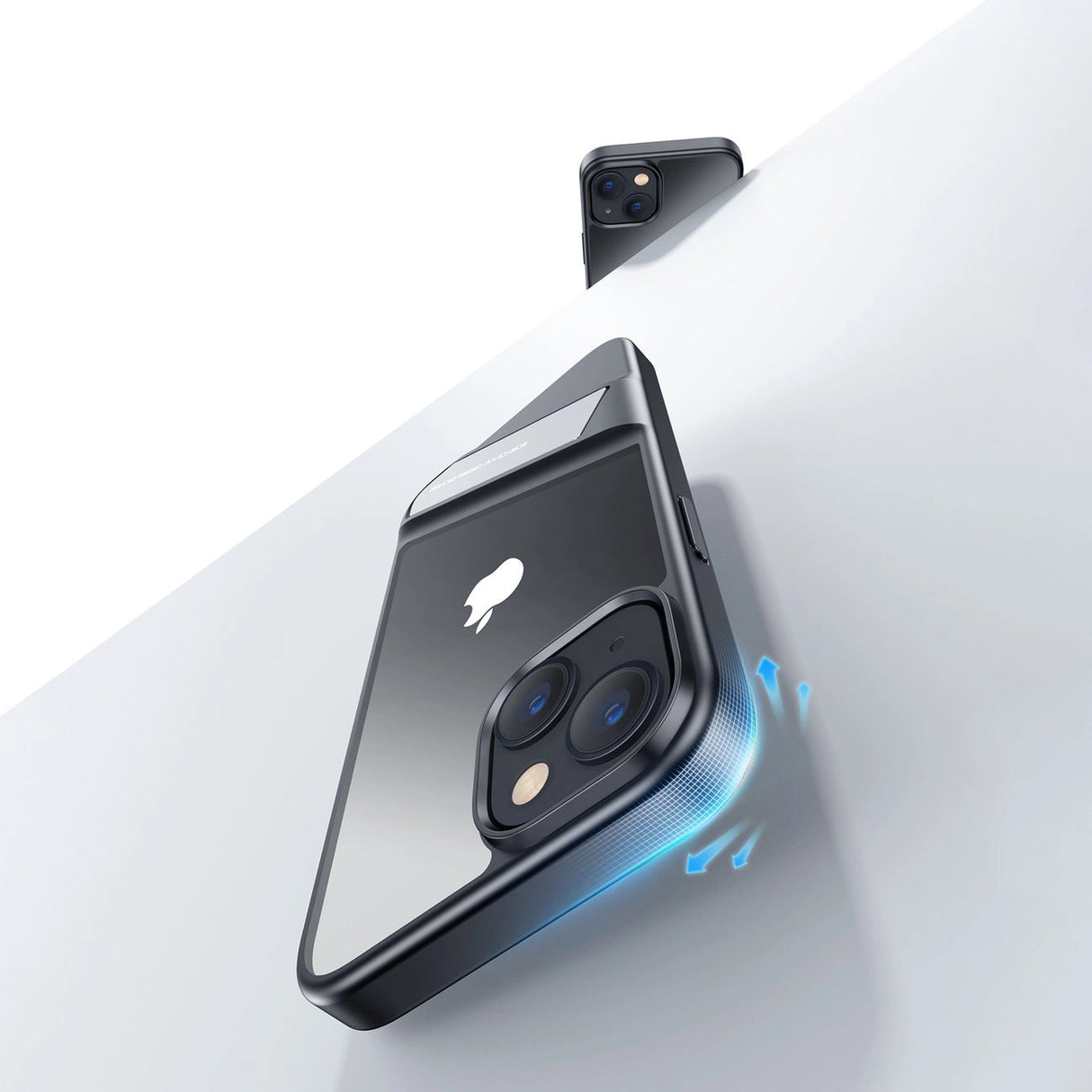Ugreen LP633 Kickstand Protective Case Hard Cover med Gel Frame og Indbygget Stativ til iPhone 14 (90924)