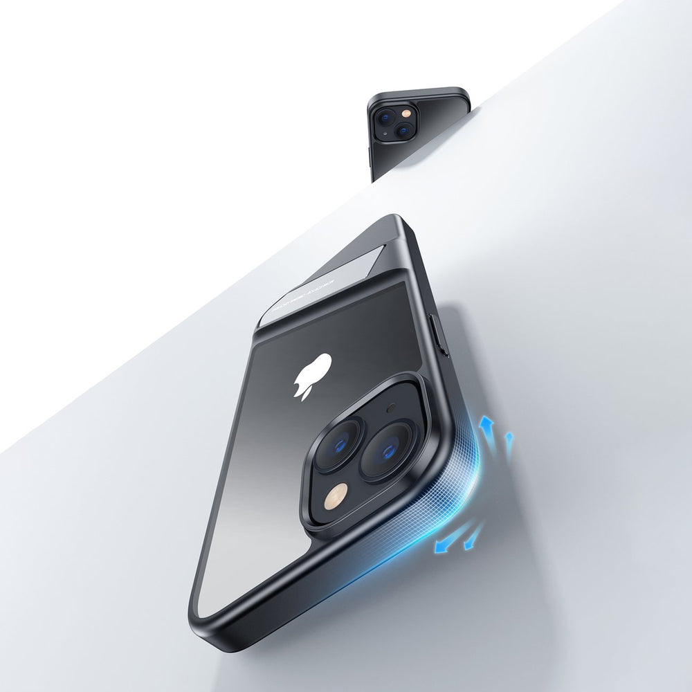 Ugreen LP634 Kickstand Protective Case Hard Cover med Gel Frame og Indbygget Stativ til iPhone 14 Plus (90925)