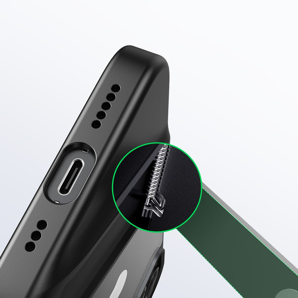 Ugreen LP634 Kickstand Protective Case Hard Cover med Gel Frame og Indbygget Stativ til iPhone 14 Plus (90925)