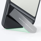 Ugreen LP635 Kickstand Protective Case Hard Cover med Gel Frame og Indbygget Stativ til iPhone 14 Pro Black (90926)