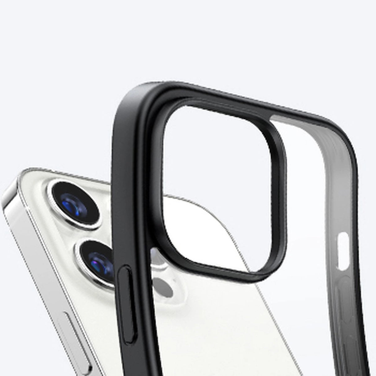 Ugreen LP635 Kickstand Protective Case Hard Cover med Gel Frame og Indbygget Stativ til iPhone 14 Pro Black (90926)