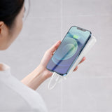 Baseus Bipow hurtig opladning strømbank 20000mAh 15W hvid (Overseas Edition) + USB-A - Micro USB-kabel 0,25m hvid (PPBD050102)