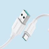 Joyroom langvarige serie A9 USB-A / USB-C 3A kabel 1m - sort