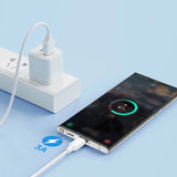 Joyroom langvarige serie A9 USB-A / USB-C 3A kabel 1m - sort