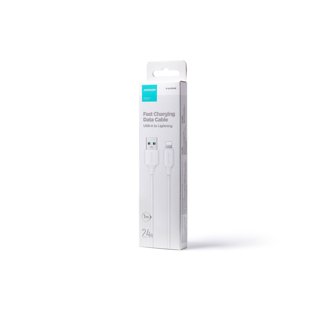 Joyroom Long-Lasting Series A9 USB-A / Lightning 2.4A kabel 1m - hvid